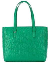 Зеленая большая сумка от Salvatore Ferragamo