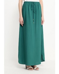 Зеленая длинная юбка от Incity