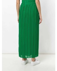 Зеленая длинная юбка от P.A.R.O.S.H.