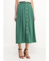 Зеленая длинная юбка от LuAnn
