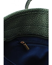 Зеленая замшевая большая сумка от Marc Johnson