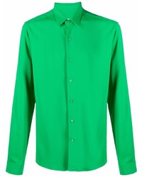 Мужская зеленая классическая рубашка от Ami Paris