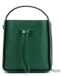 Зеленая кожаная большая сумка от 3.1 Phillip Lim