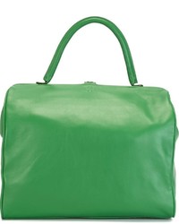 Зеленая кожаная большая сумка от A.F.Vandevorst