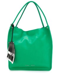 Зеленая кожаная большая сумка от Proenza Schouler