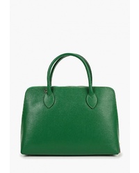 Зеленая кожаная большая сумка от Roberta Rossi