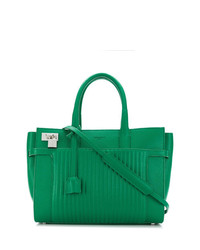 Зеленая кожаная большая сумка от Zadig & Voltaire