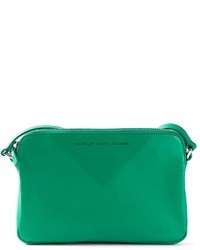 Зеленая кожаная сумка через плечо от Marc by Marc Jacobs
