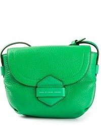 Зеленая кожаная сумка через плечо от Marc by Marc Jacobs