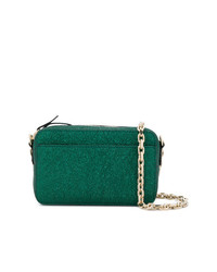 Зеленая кожаная сумка через плечо от RED Valentino