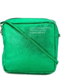 Женская зеленая кожаная сумка от Golden Goose Deluxe Brand