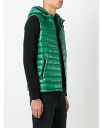 Мужская зеленая куртка без рукавов от Herno