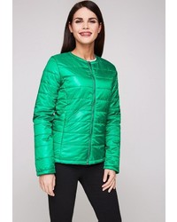 Женская зеленая куртка-пуховик от Bestia