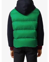 Мужская зеленая куртка-пуховик от Burberry