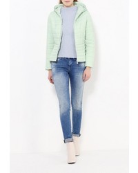 Женская зеленая куртка-пуховик от Odri Mio