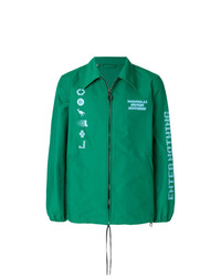 Мужская зеленая куртка-рубашка от Lanvin