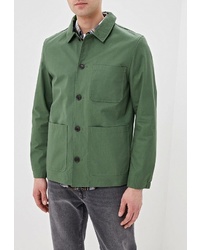 Мужская зеленая куртка-рубашка от SPRINGFIELD