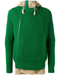 Мужская зеленая куртка от Sacai