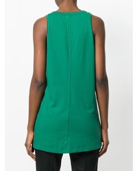 Женская зеленая майка от Rick Owens