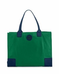Зеленая нейлоновая большая сумка
