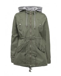 Женская зеленая парка от Z-Design