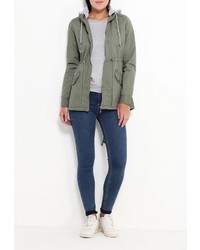 Женская зеленая парка от Z-Design