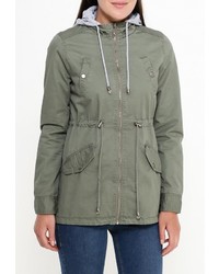 Женская зеленая парка от Z-Design