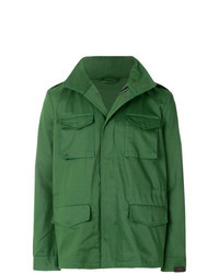 Зеленая полевая куртка