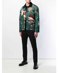 Зеленая полевая куртка от Kenzo