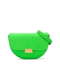 Зеленая поясная сумка
