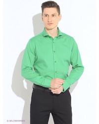 Мужская зеленая рубашка с длинным рукавом от BIRIZ