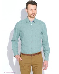 Мужская зеленая рубашка с длинным рукавом от LERROS