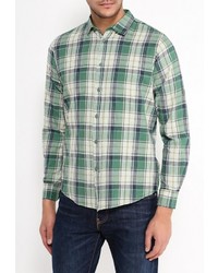 Мужская зеленая рубашка с длинным рукавом от Top Secret