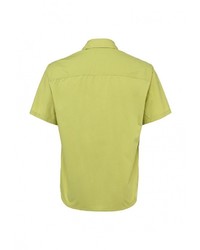 Мужская зеленая рубашка с коротким рукавом от Baon