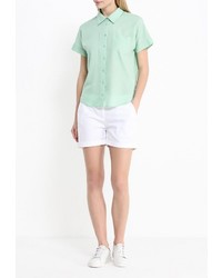 Женская зеленая рубашка с коротким рукавом от Baon