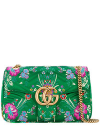 Женская зеленая сумка от Gucci