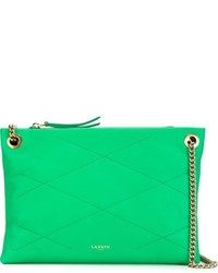Женская зеленая сумка от Lanvin