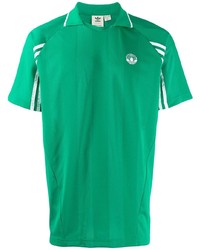 Мужская зеленая футболка-поло от adidas