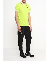 Мужская зеленая футболка-поло от adidas Performance