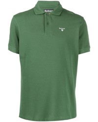 Мужская зеленая футболка-поло от Barbour