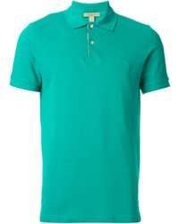Мужская зеленая футболка-поло от Burberry