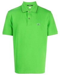 Мужская зеленая футболка-поло от C.P. Company