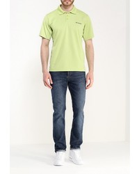 Мужская зеленая футболка-поло от Columbia