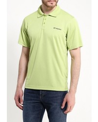 Мужская зеленая футболка-поло от Columbia