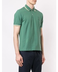 Мужская зеленая футболка-поло от Kent & Curwen