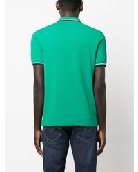 Мужская зеленая футболка-поло от Fred Perry