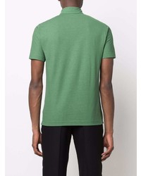 Мужская зеленая футболка-поло от Zanone
