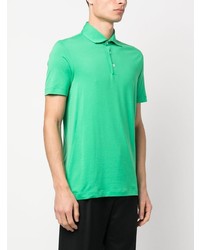 Мужская зеленая футболка-поло от Malo