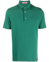 Мужская зеленая футболка-поло от Drumohr