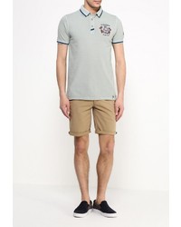 Мужская зеленая футболка-поло от E-Bound